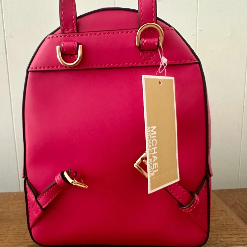 NEW Michael Kors Pink Mini Backpack